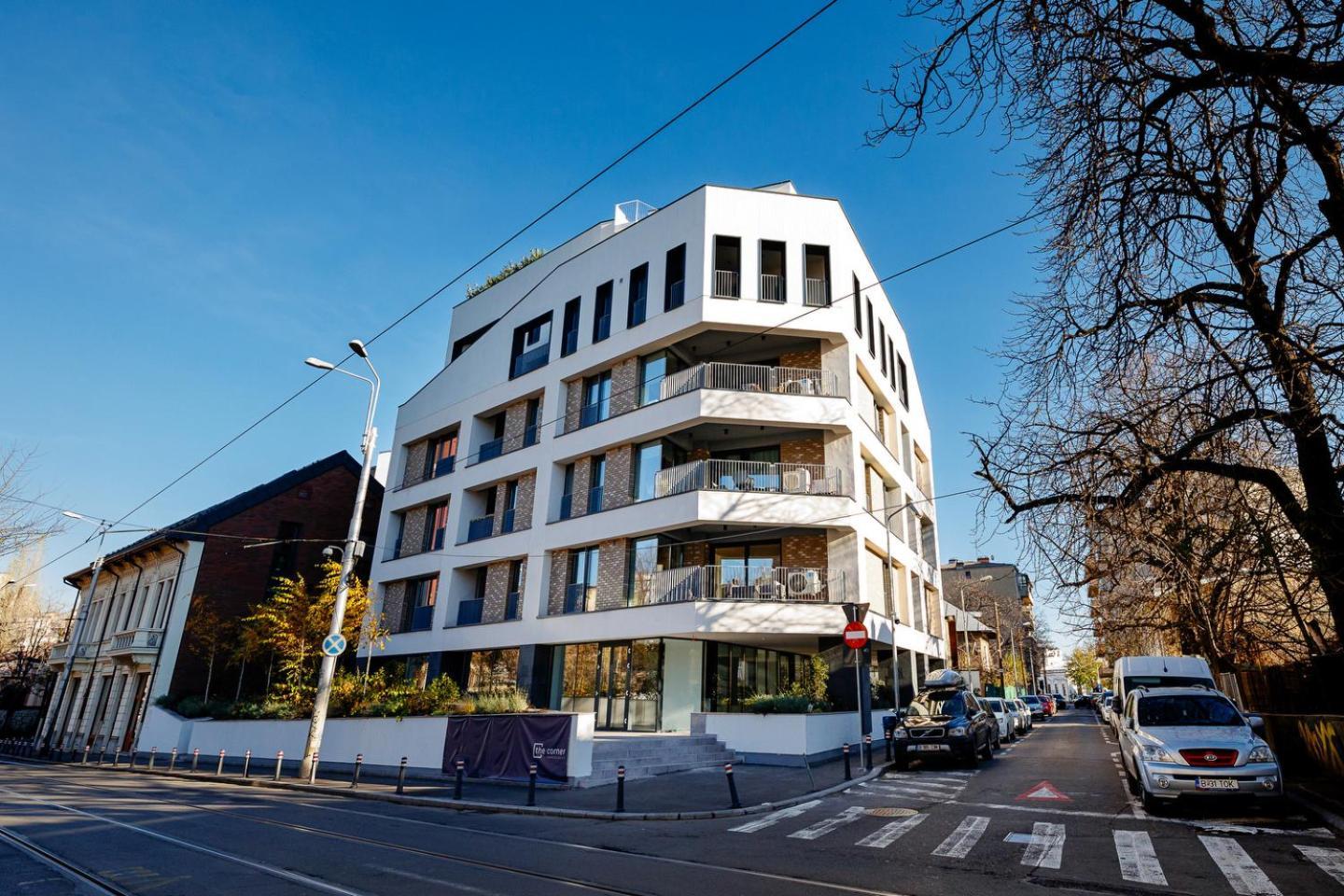 The Corner Luxe Apartment Bukarest Exterior foto